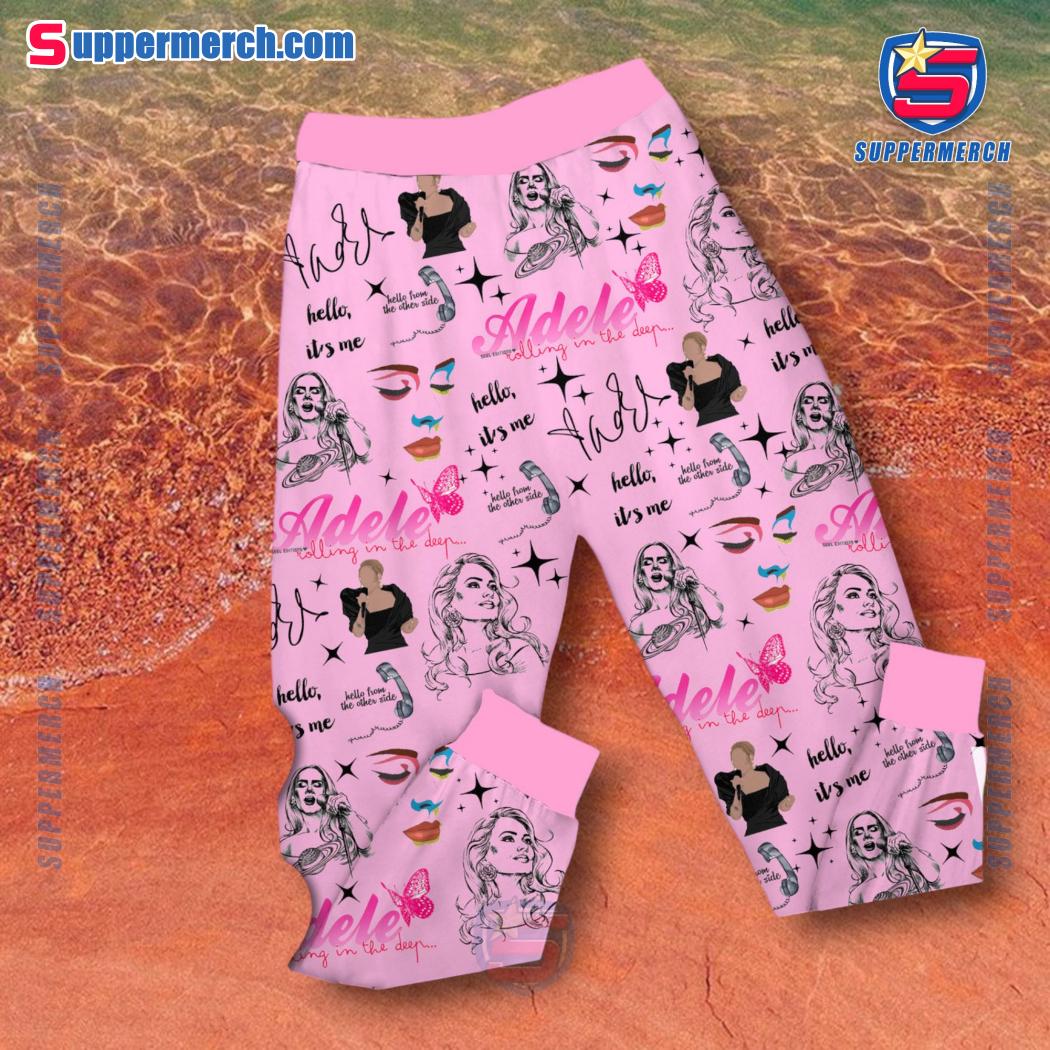 Adele Rolling In The Deep Pajamas Set b