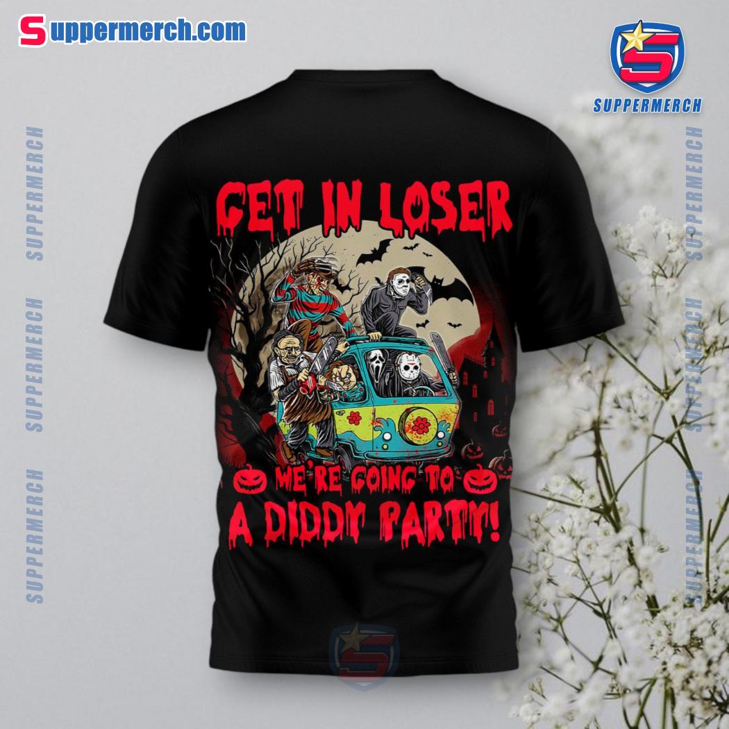 Ain't No Party Like A Diddy Party Get In Loser Halloween Shirt b