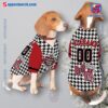 Alabama Crimson Tide Houndstooth Personalized Pet Jersey a