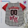 Alabama Crimson Tide Houndstooth Personalized Pet Jersey y