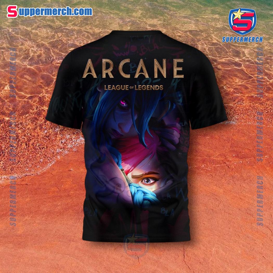 Arcane League Of Legends 3D Shirt a