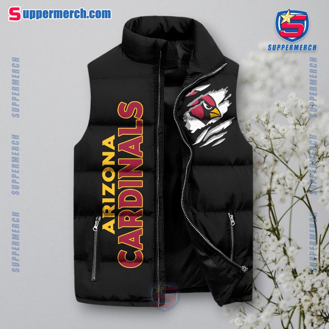 Arizona Cardinals NFL They Not Like Us Puffer Sleeveless Jacket a