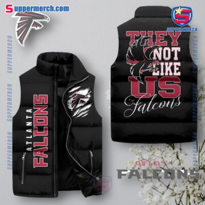 Atlanta Falcons NFL They Not Like Us Puffer Sleeveless Jacket