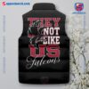 Atlanta Falcons NFL They Not Like Us Puffer Sleeveless Jacket b