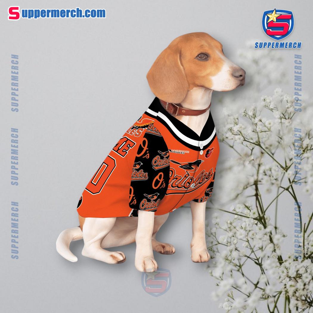 Baltimore Orioles Personalized Pet Jersey b