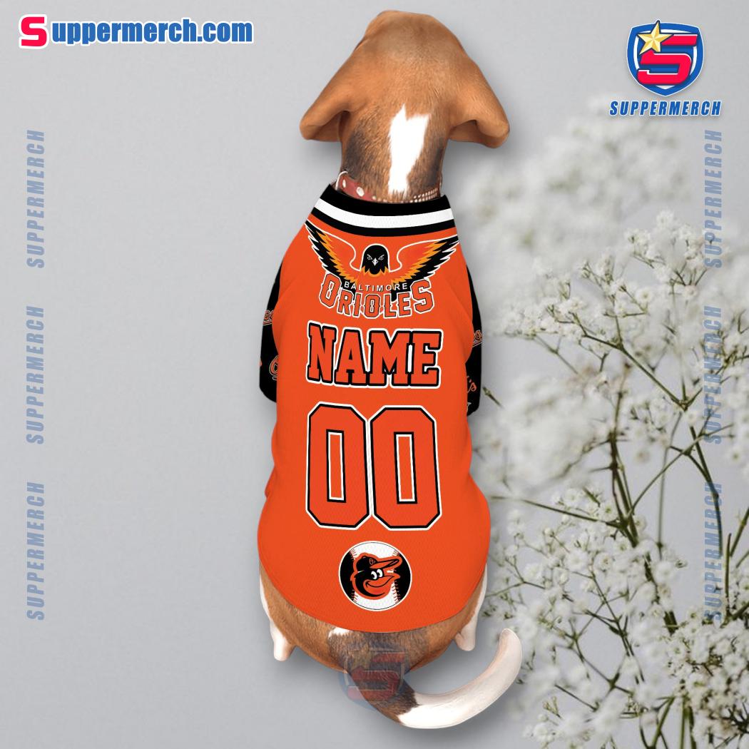 Baltimore Orioles Personalized Pet Jersey c
