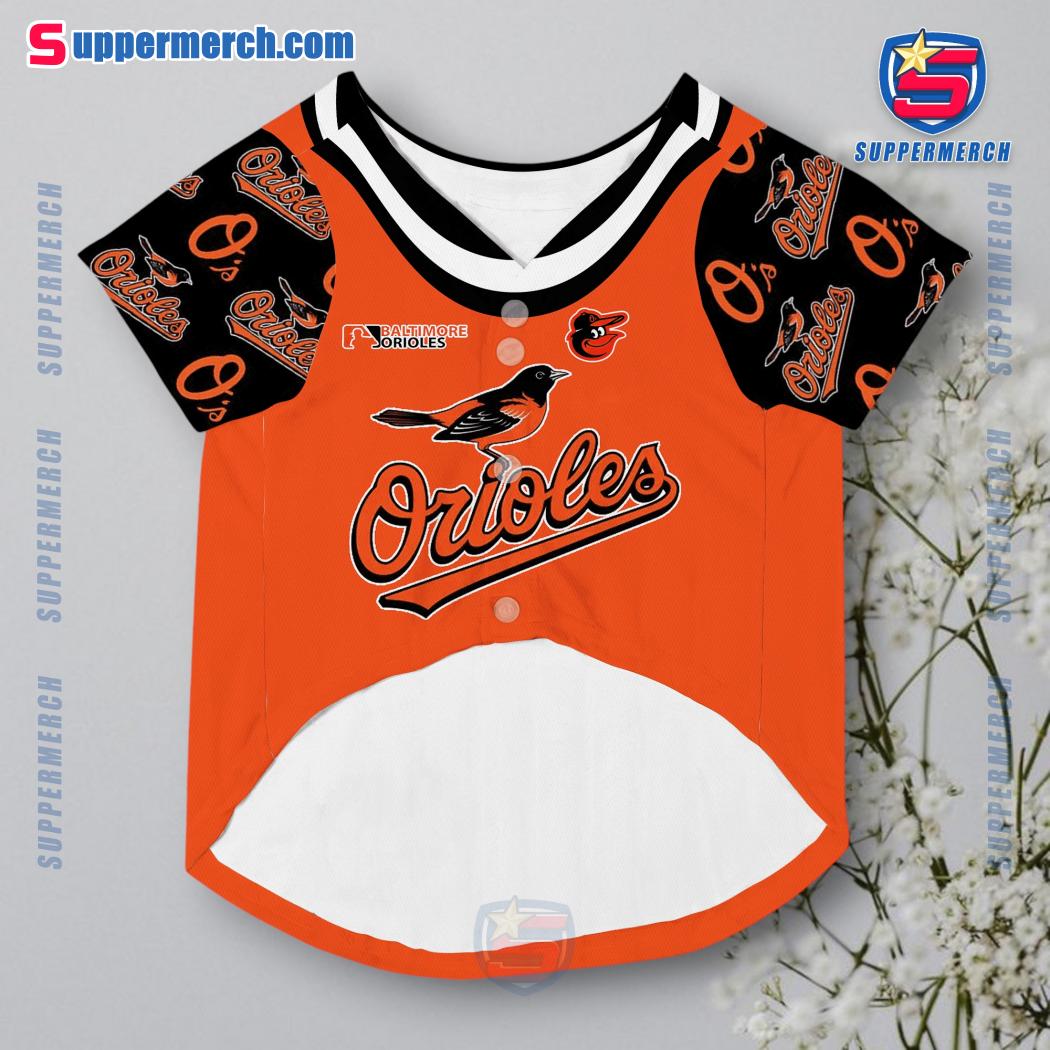 Baltimore Orioles Personalized Pet Jersey x