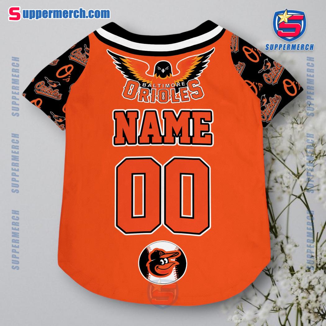 Baltimore Orioles Personalized Pet Jersey y