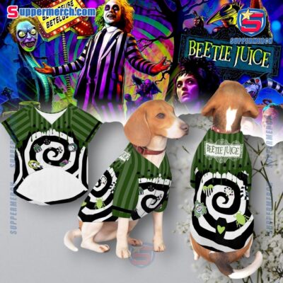 Beetlejuice Halloween Pet Jersey