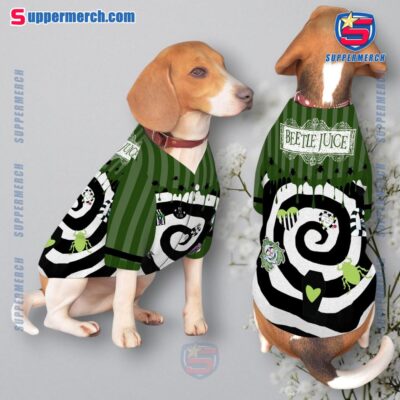 Beetlejuice Halloween Pet Jersey a