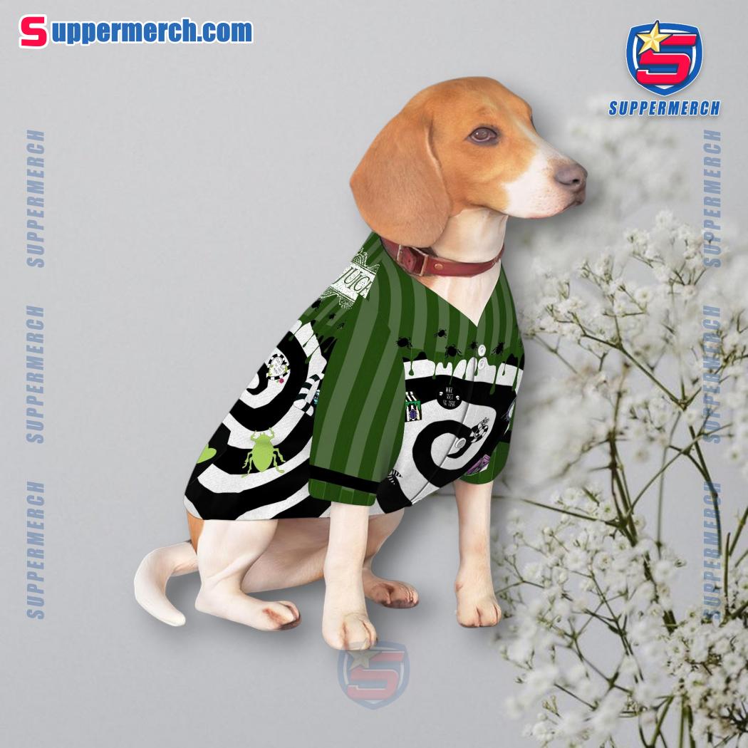 Beetlejuice Halloween Pet Jersey c