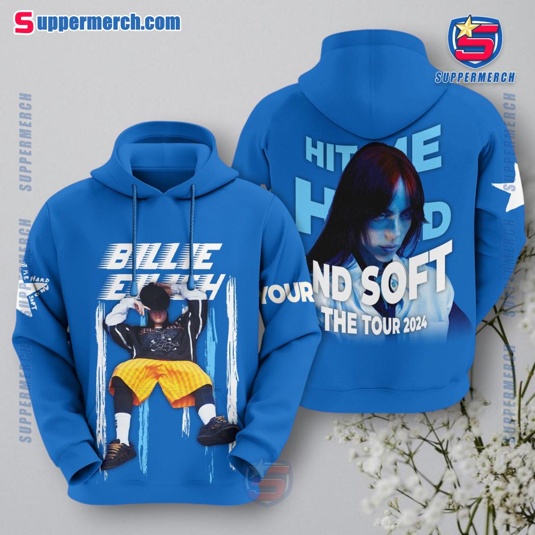 Billie Eilish Hit Me Hard And Soft The Tour 2024 T-shirt, Hoodie - Image 3