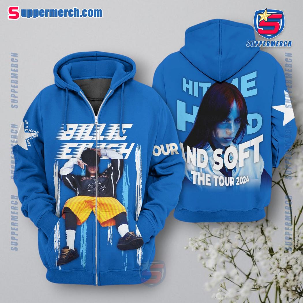 Billie Eilish Hit Me Hard And Soft The Tour 2024 T-shirt, Hoodie - Image 2