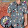 Bluey Cosplay Beetlejuice Hawaiian Shirt