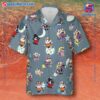 Bluey Cosplay Beetlejuice Hawaiian Shirt b