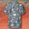 Bluey Cosplay Beetlejuice Hawaiian Shirt c