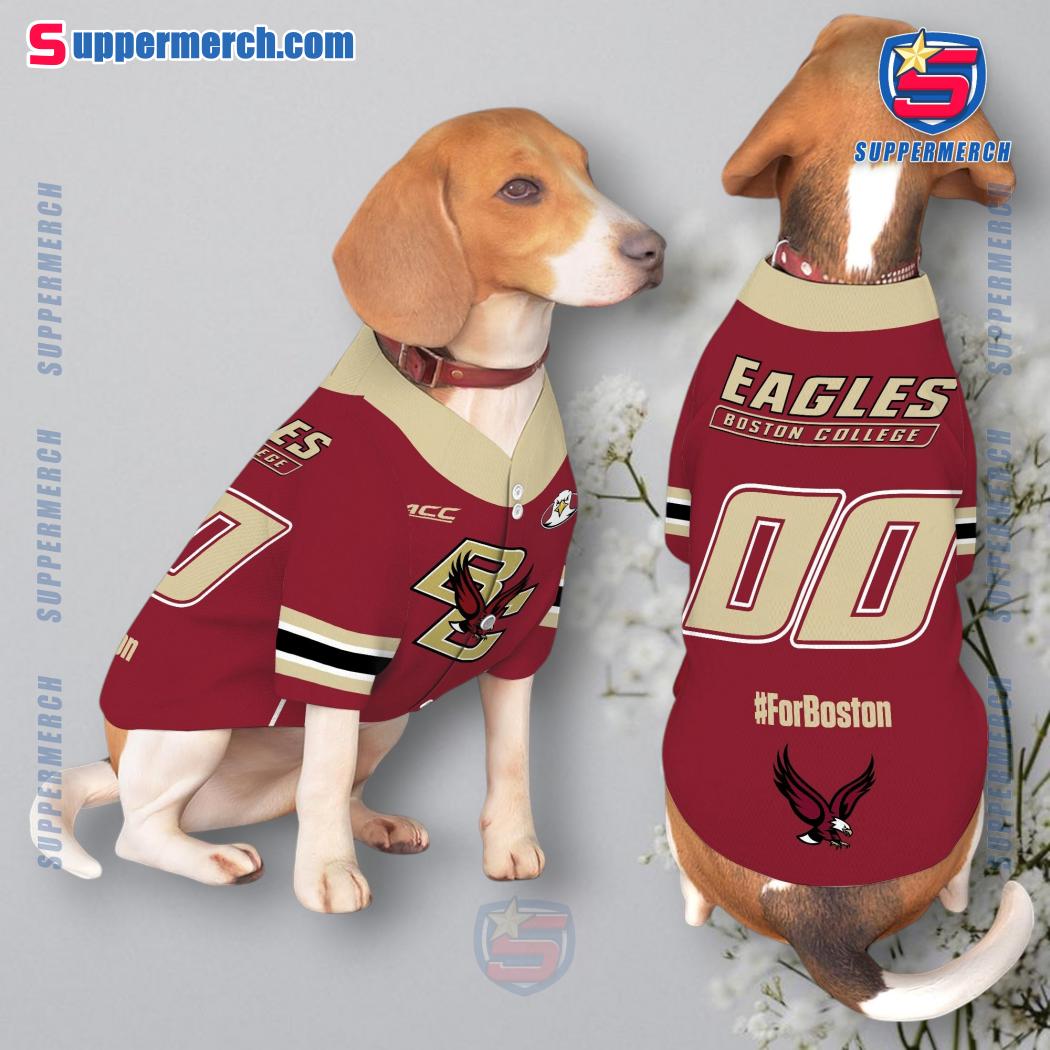 Boston College Eagles Personalized Pet Jersey a