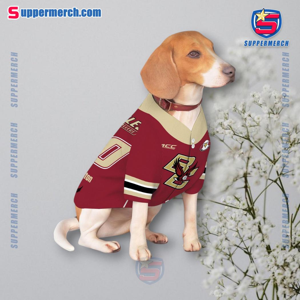 Boston College Eagles Personalized Pet Jersey b