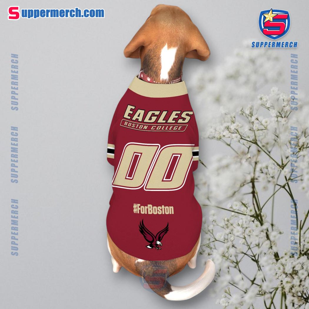 Boston College Eagles Personalized Pet Jersey c
