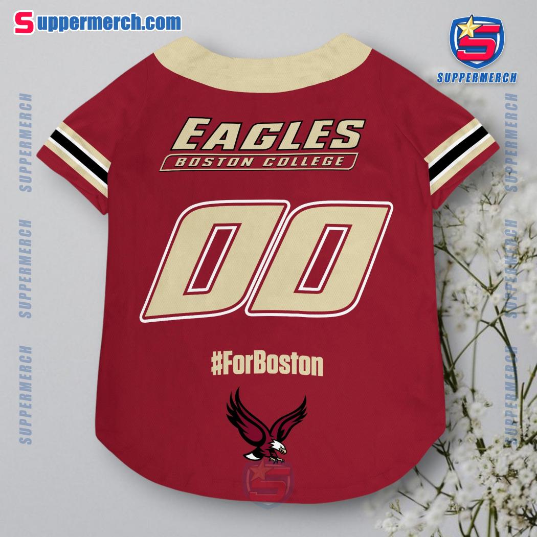 Boston College Eagles Personalized Pet Jersey y