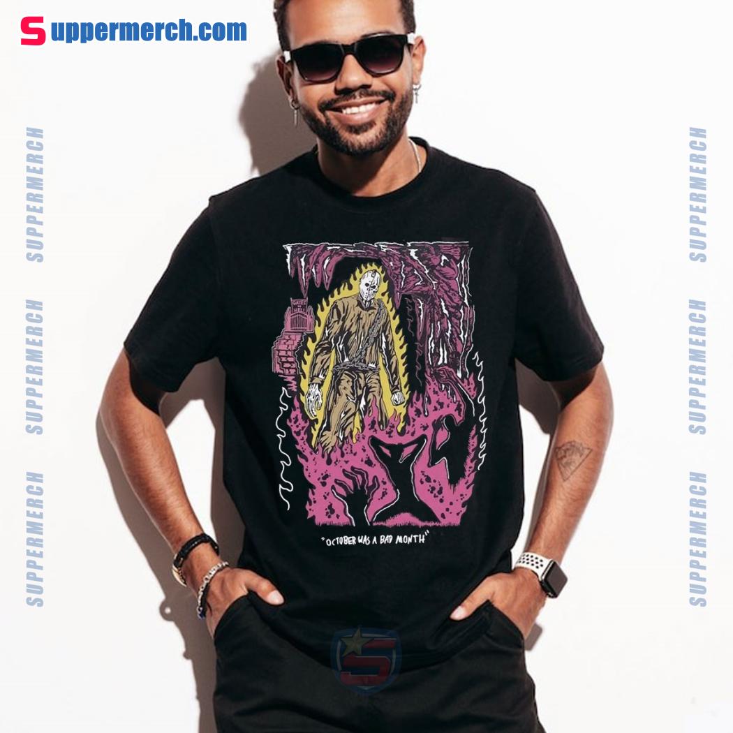 Carlos Correa Jason Voorhees October Was A Bad Month Shirt c