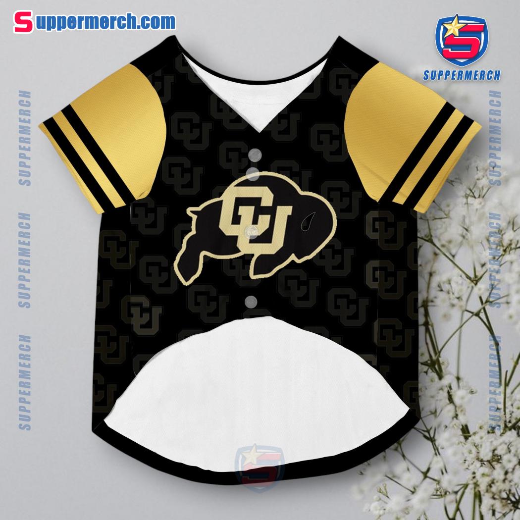 Colorado Buffaloes We Comin' Personalized Pet Jersey x
