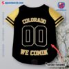 Colorado Buffaloes We Comin' Personalized Pet Jersey y