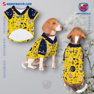 Coraline Movie Pattern Pet Jersey