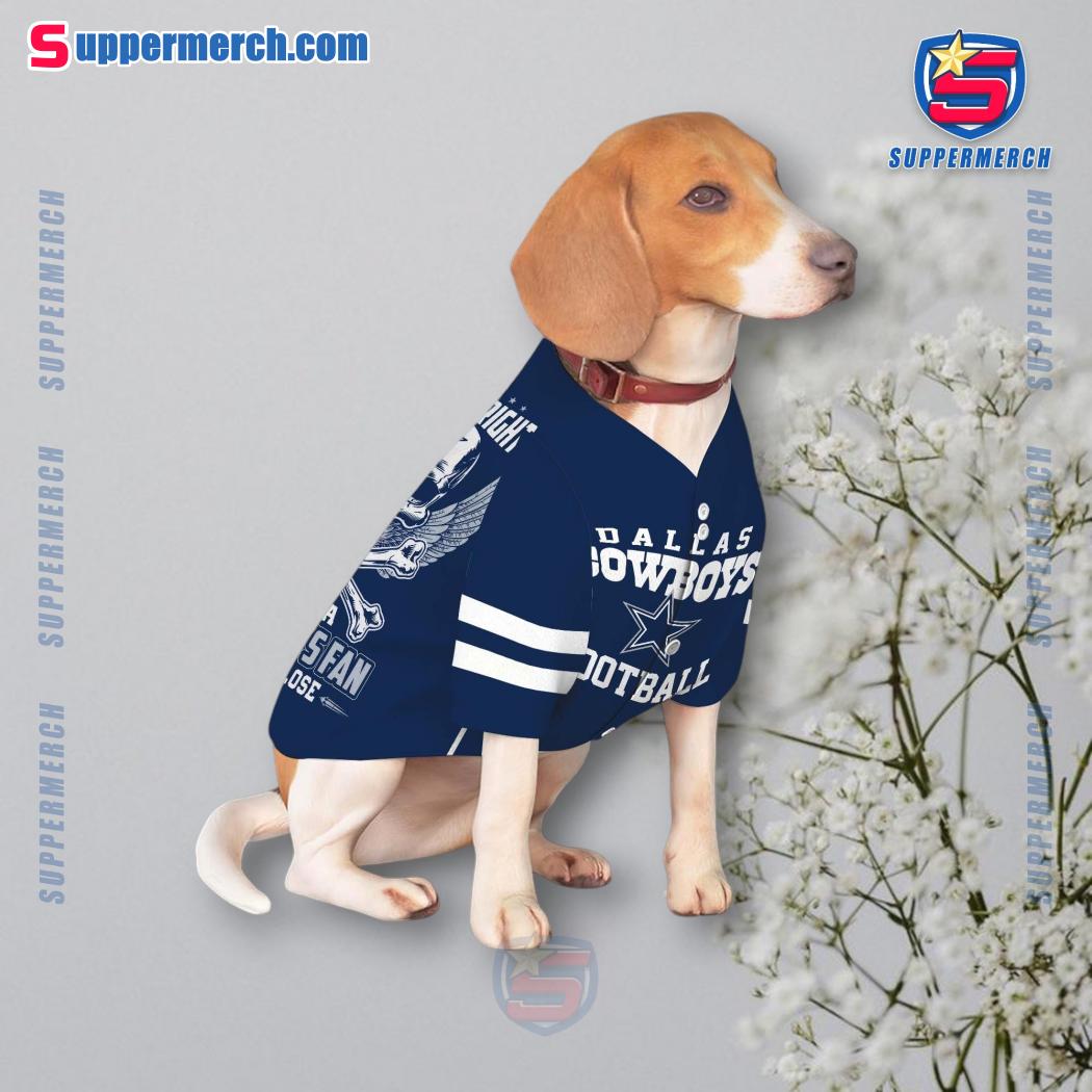 Damn Right I Am A Cowboys Fan Win Or Lose Pet Jersey x
