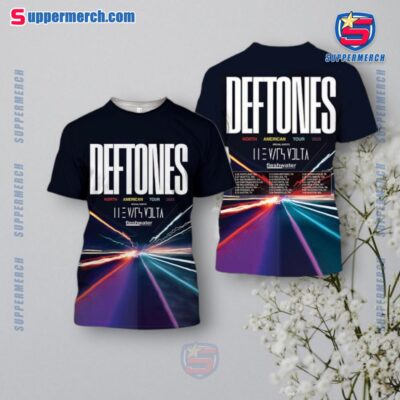 Deftones 2025 North American Tour 3D T-shirt