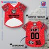 Georgia Bulldogs How 'bout Them Dogs Personalized Pet Jersey a