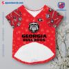 Georgia Bulldogs How 'bout Them Dogs Personalized Pet Jersey x
