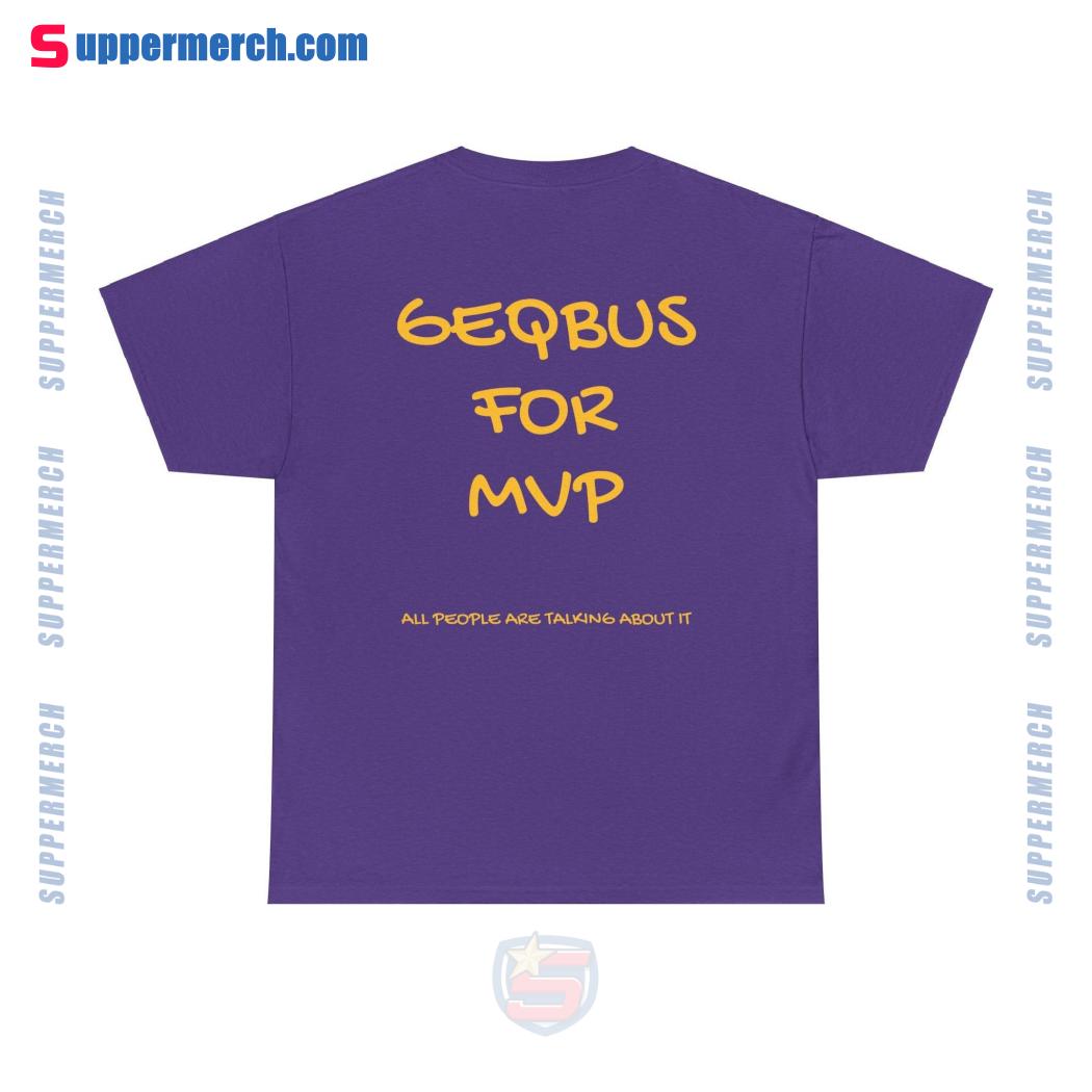 Geqbus For MVP God Emperor Quarterback Of United State Shirt x