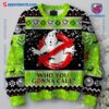 Ghostbusters Who You Gonna Call Ugly Christmas Sweater a