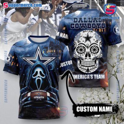 Ghostface Dallas Cowboys Personalized T-shirt, Hoodie