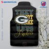 Green Bay Packers NFL They Not Like Us Puffer Sleeveless Jacket b