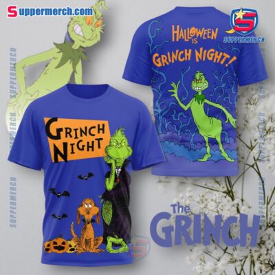 Halloween Is Grinch Night T-shirt, Hoodie