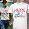 Harris Walz '24 We're Not Going Back Vintage Shirt