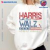 Harris Walz '24 We're Not Going Back Vintage Shirt c