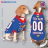 Kansas State Jayhawks Rock Chalk Personalized Pet Jersey a