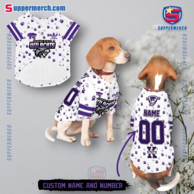Kansas State Wildcats Personalized Pet Jersey
