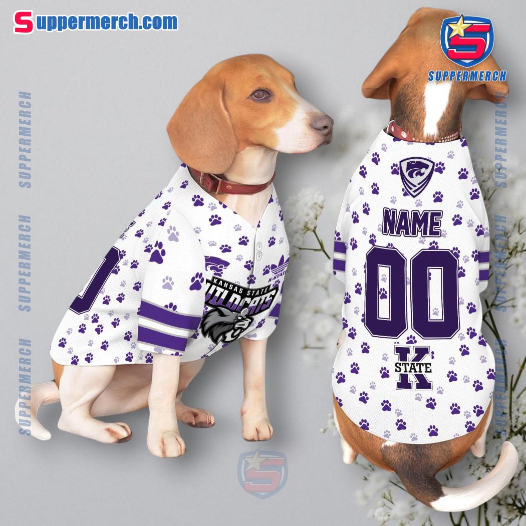 Kansas State Wildcats Personalized Pet Jersey a