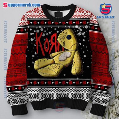 Korn Band Ugly Christmas Sweater a
