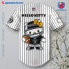 Las Vegas Raiders X Hello Kitty Thin Stripes Baseball Jersey 2024 b