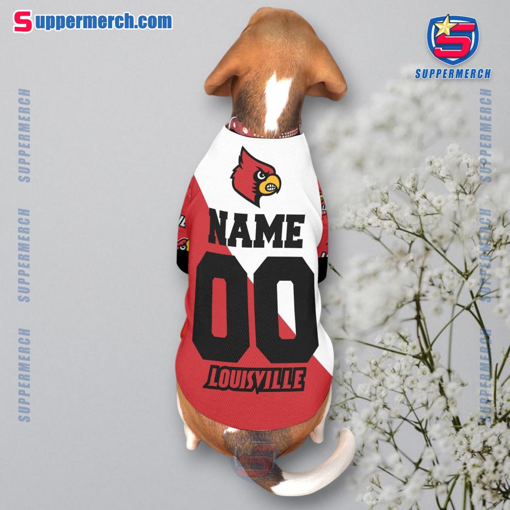 Louisville Cardinals Personalized Pet Jersey c