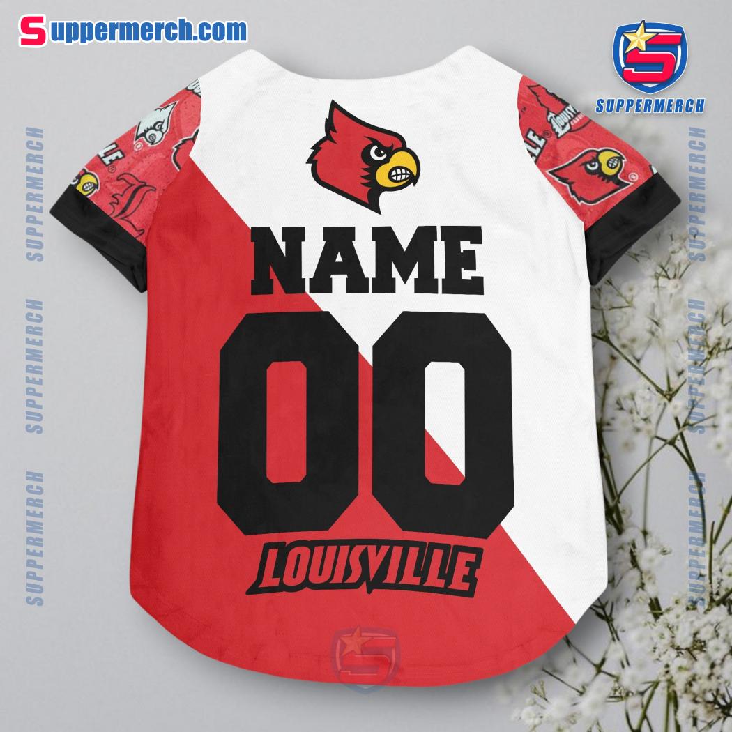 Louisville Cardinals Personalized Pet Jersey y