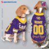 Lsu Tigers Geaux Tiger Paw Personalized Pet Jersey a