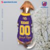 Lsu Tigers Geaux Tiger Paw Personalized Pet Jersey c