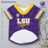 Lsu Tigers Geaux Tiger Paw Personalized Pet Jersey x