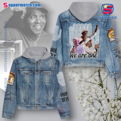Maze Frankie Beverly We Are One Jean Hoodie Jacket